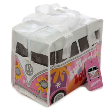 Volkswagen VW T1 Camper Bus Summer RPET Lunch Bag