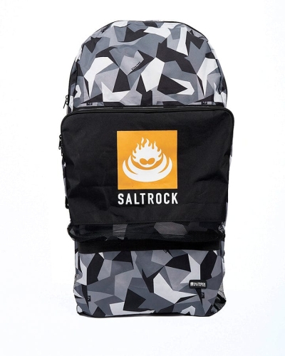 Раница за 2 броя бодиборд Saltrock Camo Core в тъмно сиво