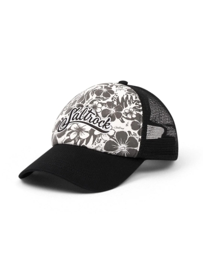 Шапка Saltrock Hibiscus Trucker в черно